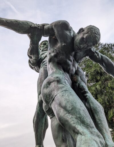 Brussels statue