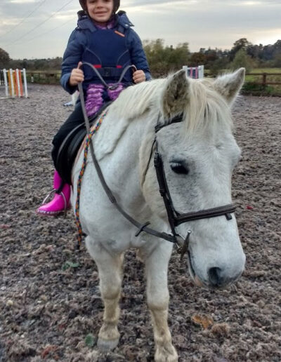 Anton horse riding